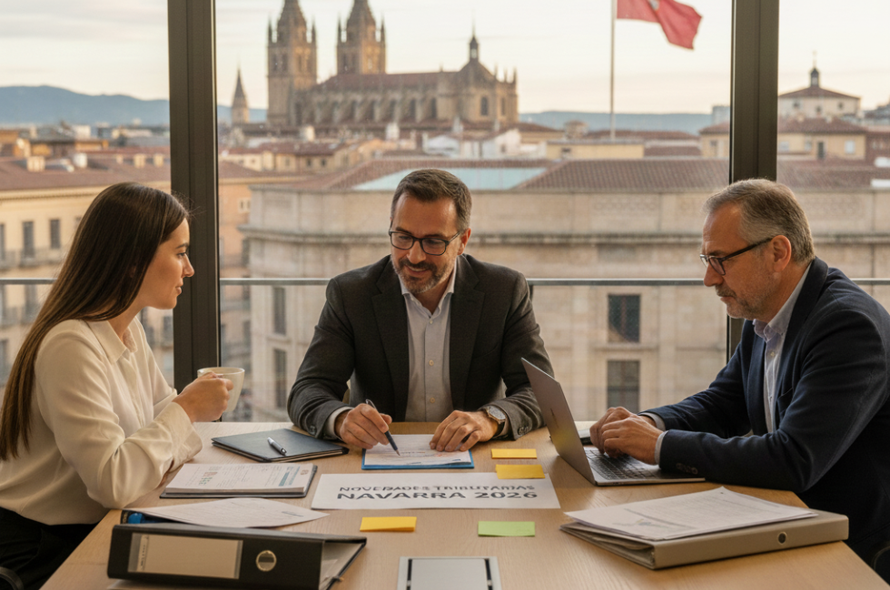 Novedades tributarias en Navarra para el ejercicio 2026 Novedades tributarias en Navarra para el ejercicio 2026